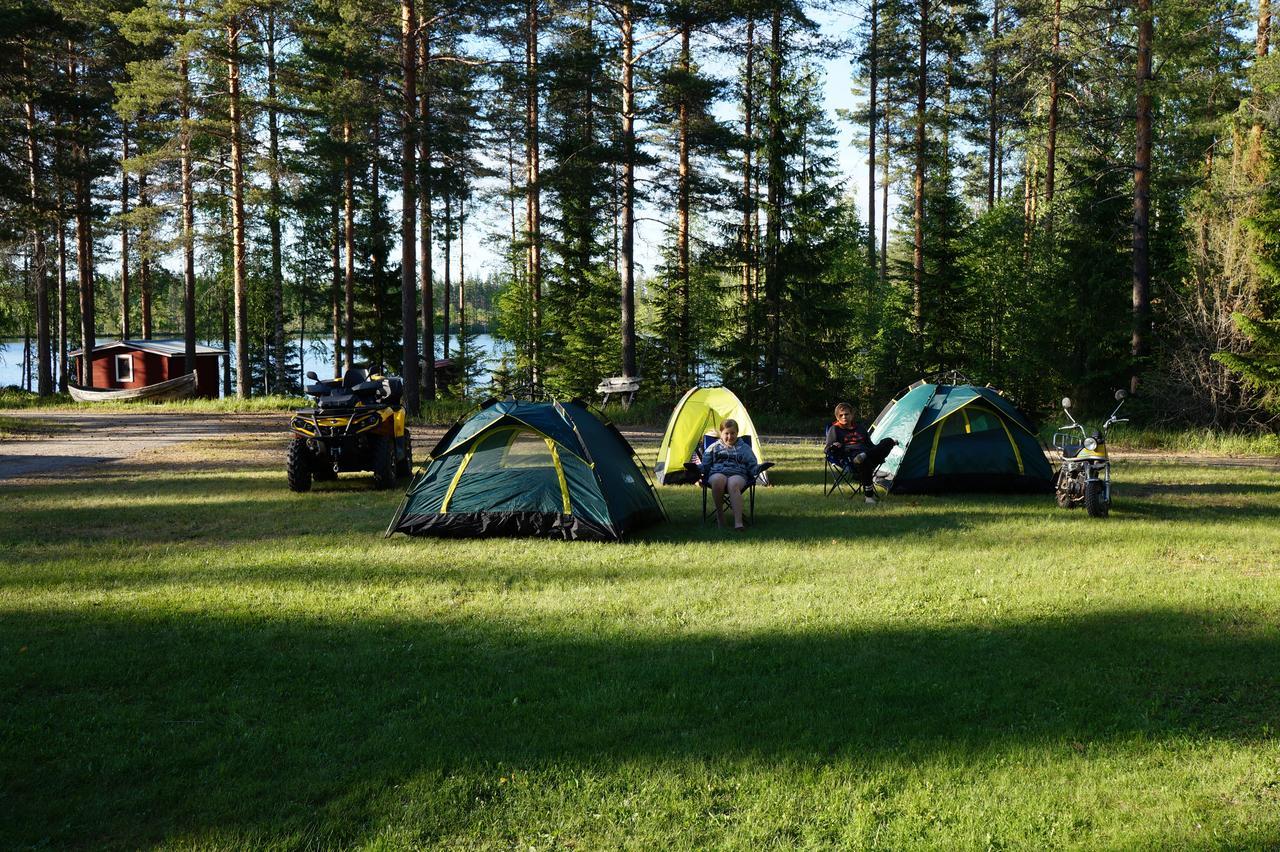 Camping Atrain Kuopio Bagian luar foto